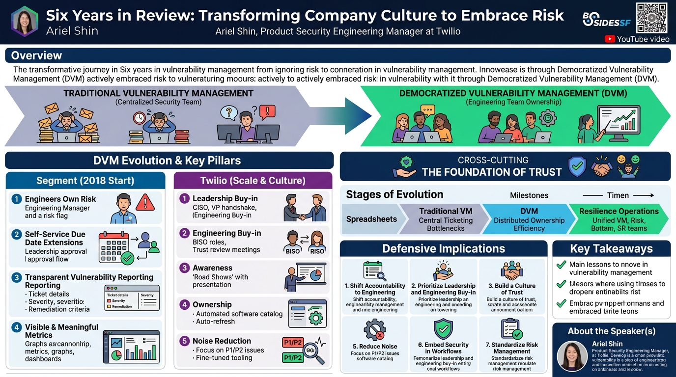 Visual summary for Six Years in Review: Transforming Company Culture to Embrace Risk by Ariel Shin