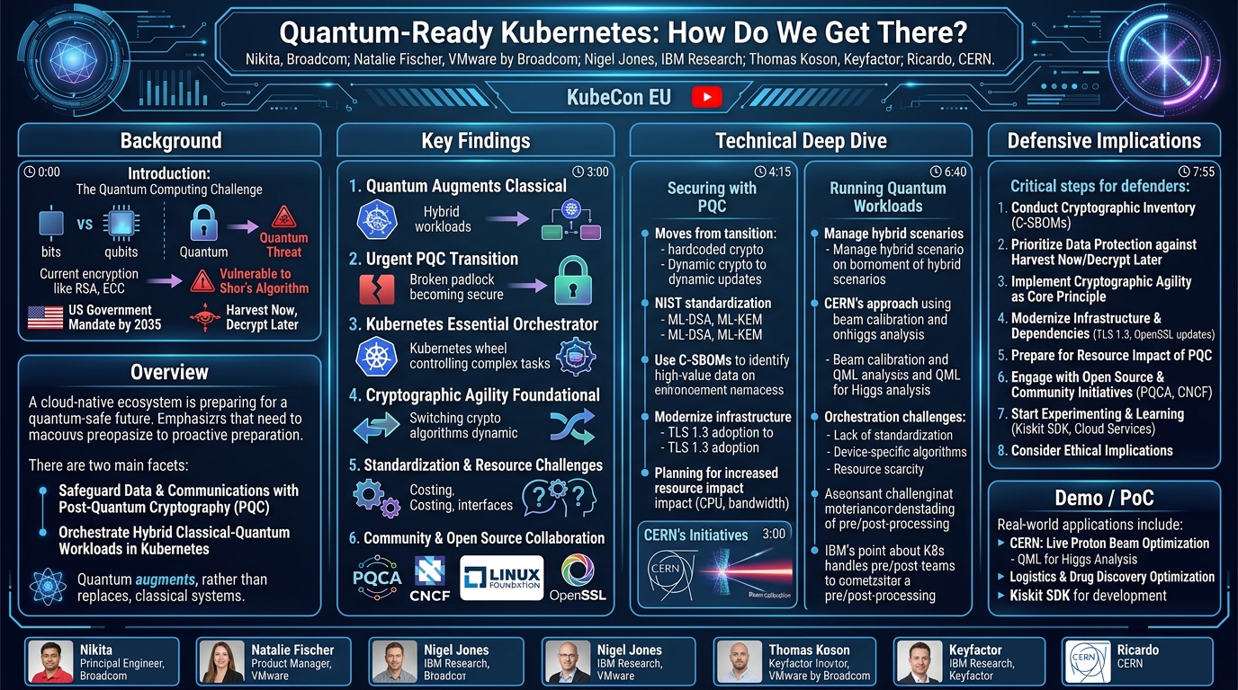 Visual summary for Quantum-Ready Kubernetes: How Do We Get There?