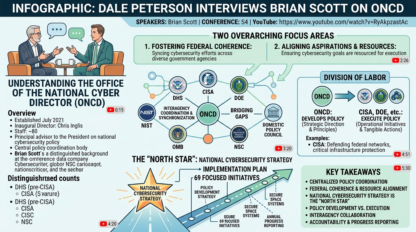 Visual summary for Dale Peterson Interviews Brian Scott on ONCD by Brian Scott